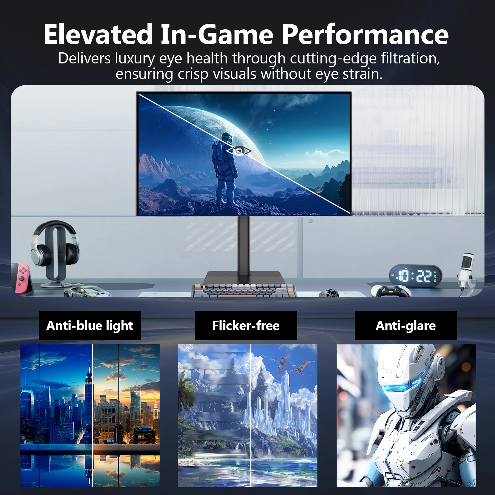 AGEX A27Q 27" 144Hz 2K Fast IPS Gaming Monitor - Image 9