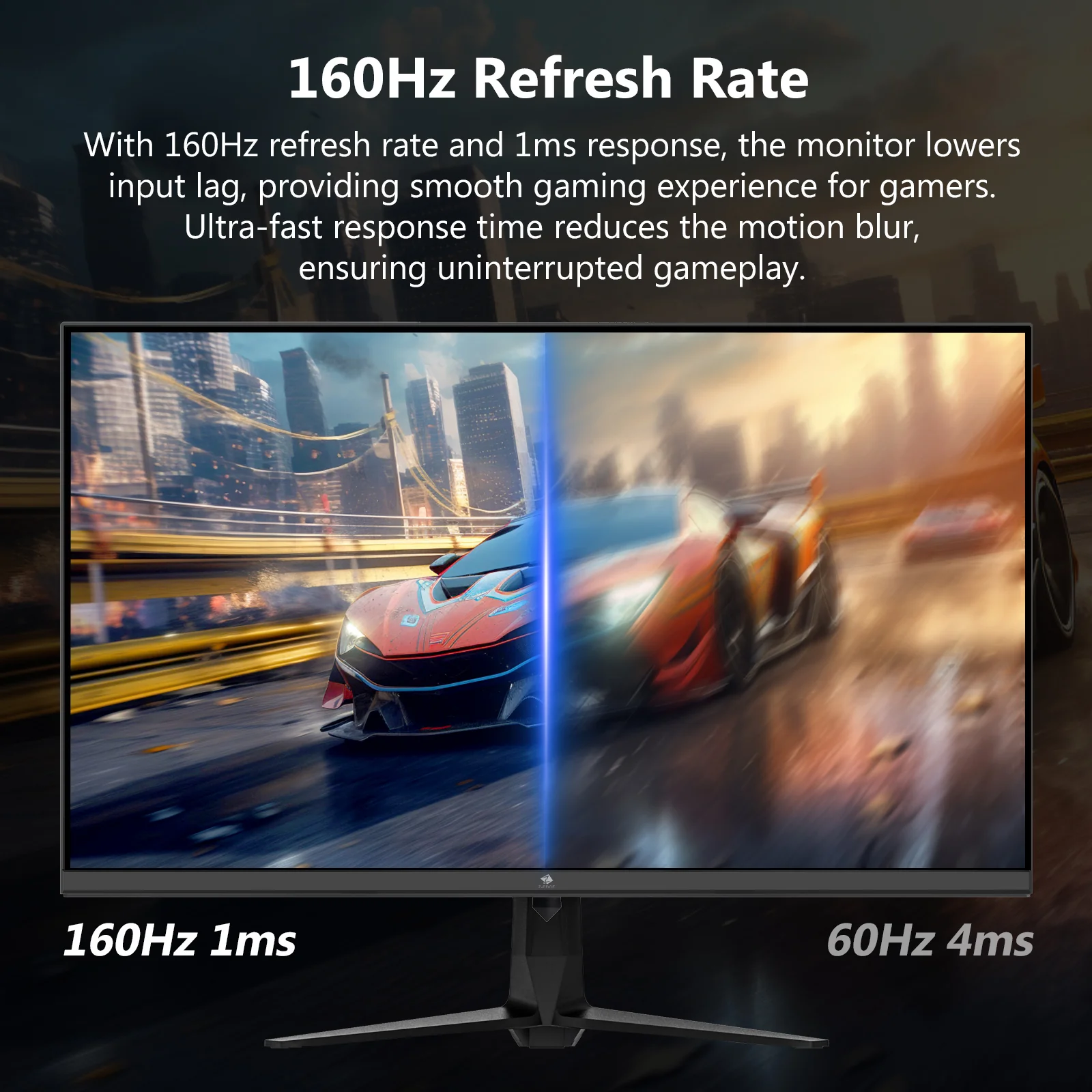 Z-EDGE G274K 27" 160Hz 4K IPS Gaming Monitor - Image 4