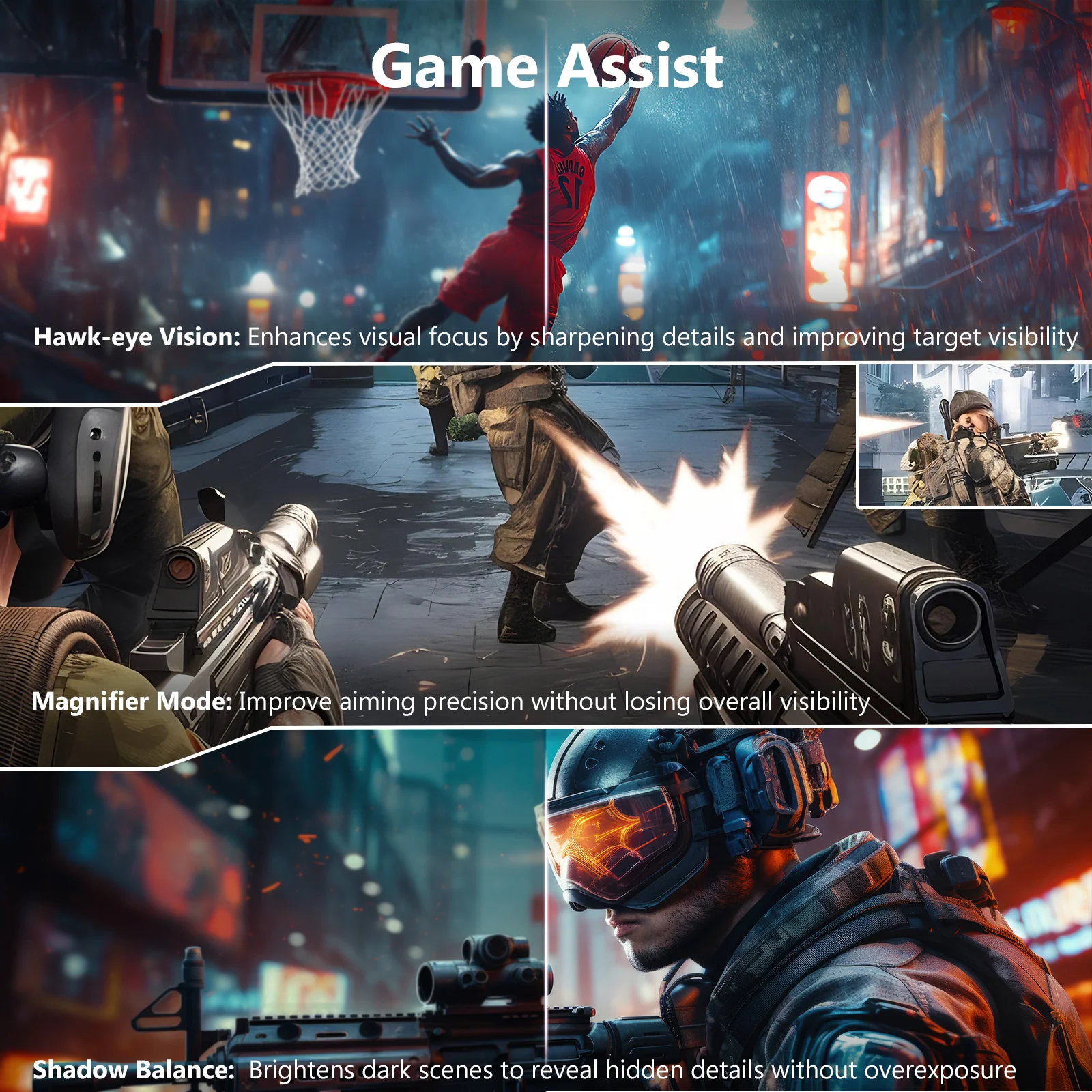 Z-EDGE INFINYX X27 QD-OLED 27" 240Hz 0.03ms Gaming Monitor - Image 6