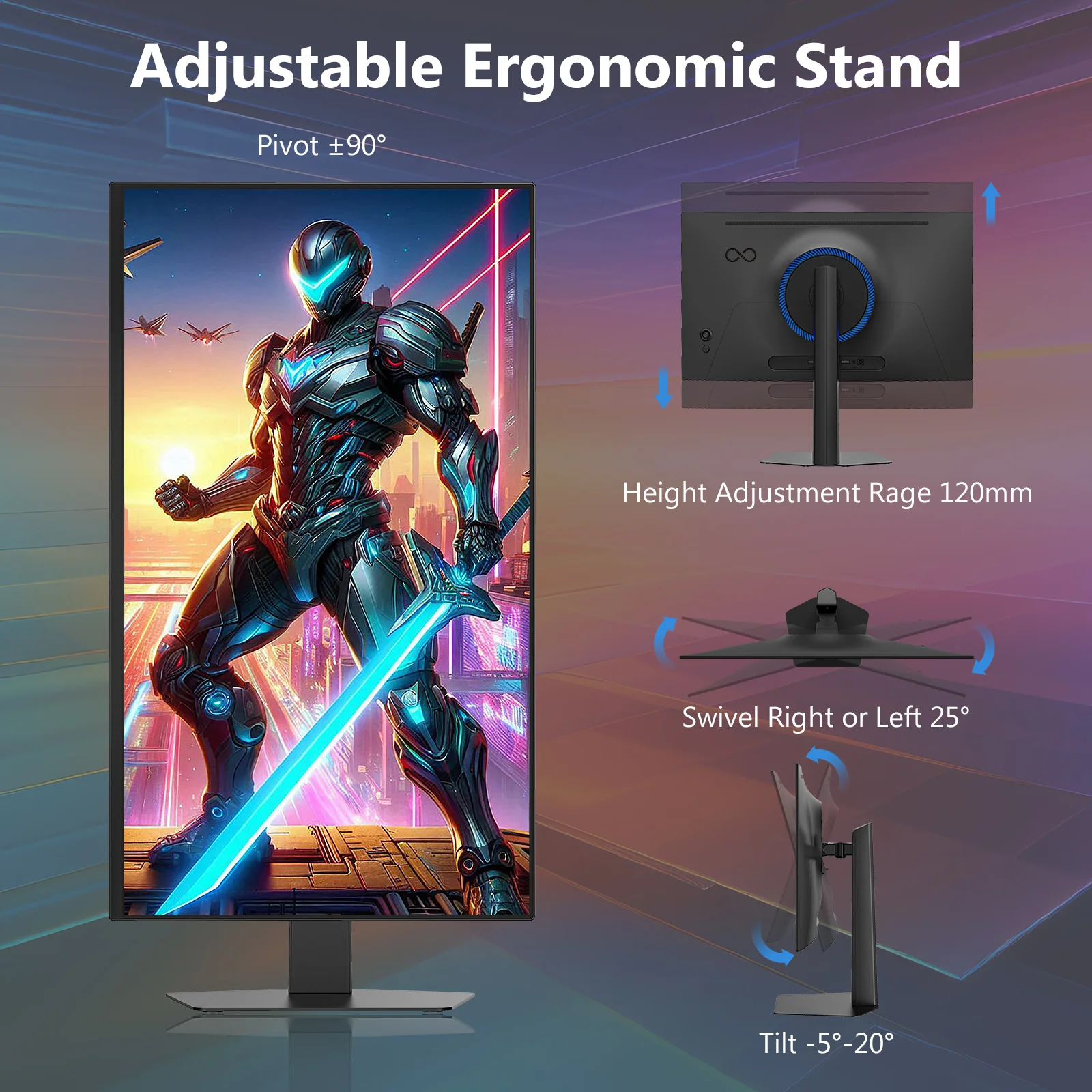 Z-EDGE INFINYX X27 QD-OLED 27" 240Hz 0.03ms Gaming Monitor - Image 7