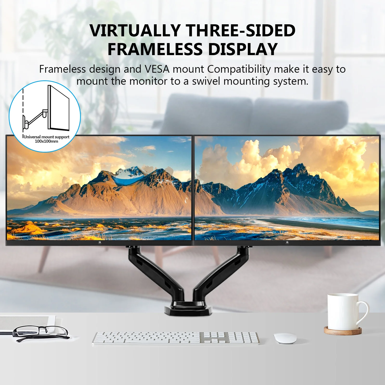 Z-EDGE U24I 24" 100Hz IPS Home & Office Monitor - Image 4