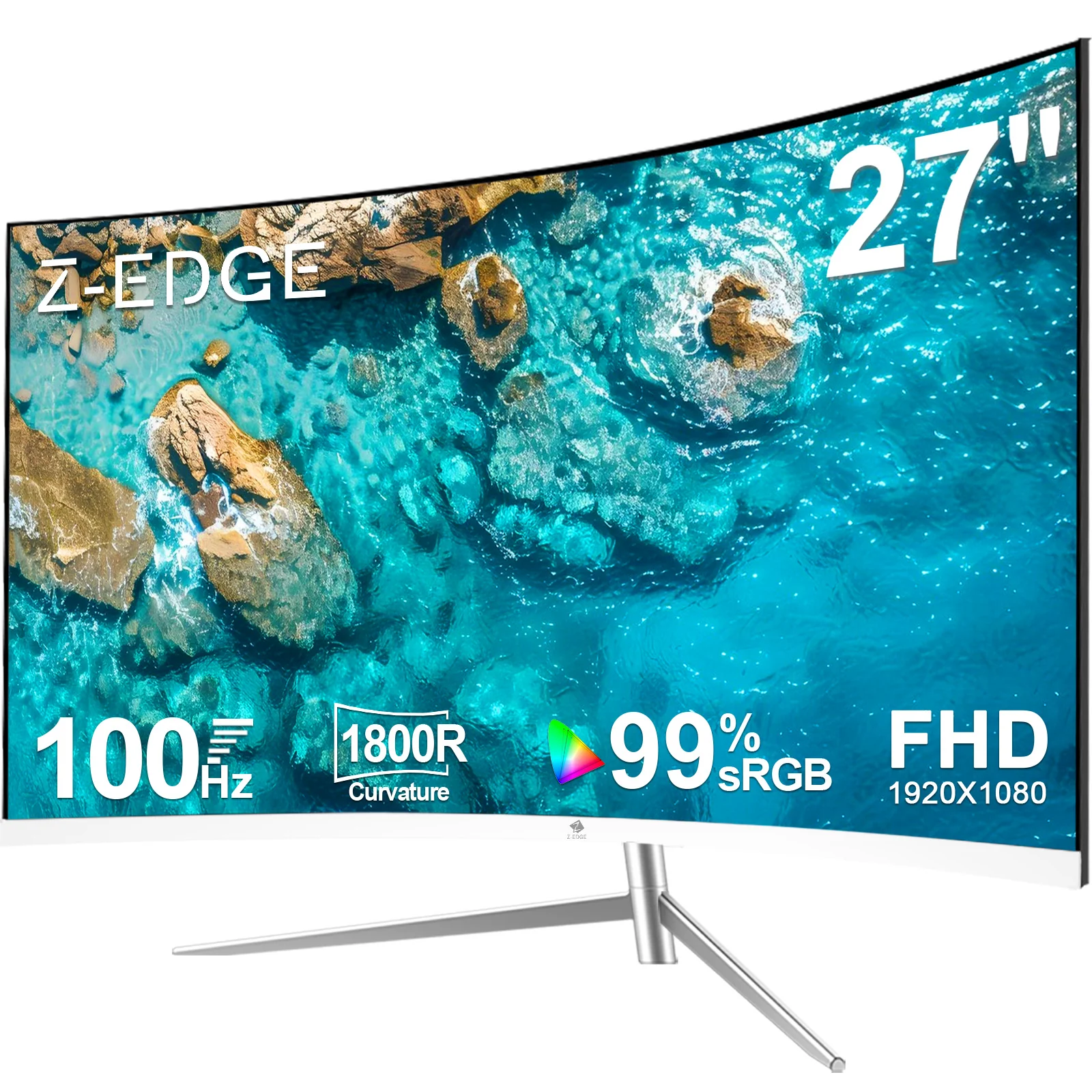 Z-EDGE U27C 27" 100Hz Curved Monitor - Image 3