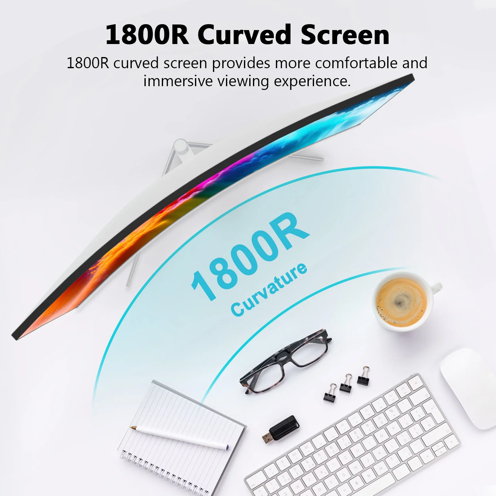 Z-EDGE U27C 27" 100Hz Curved Monitor - Image 7
