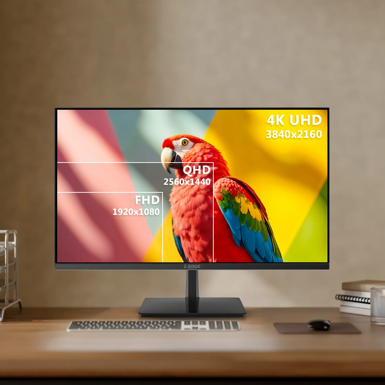 Z-EDGE U28I4K 28" 4K 144Hz IPS Eye-Care Home & Office Monitor - Image 3