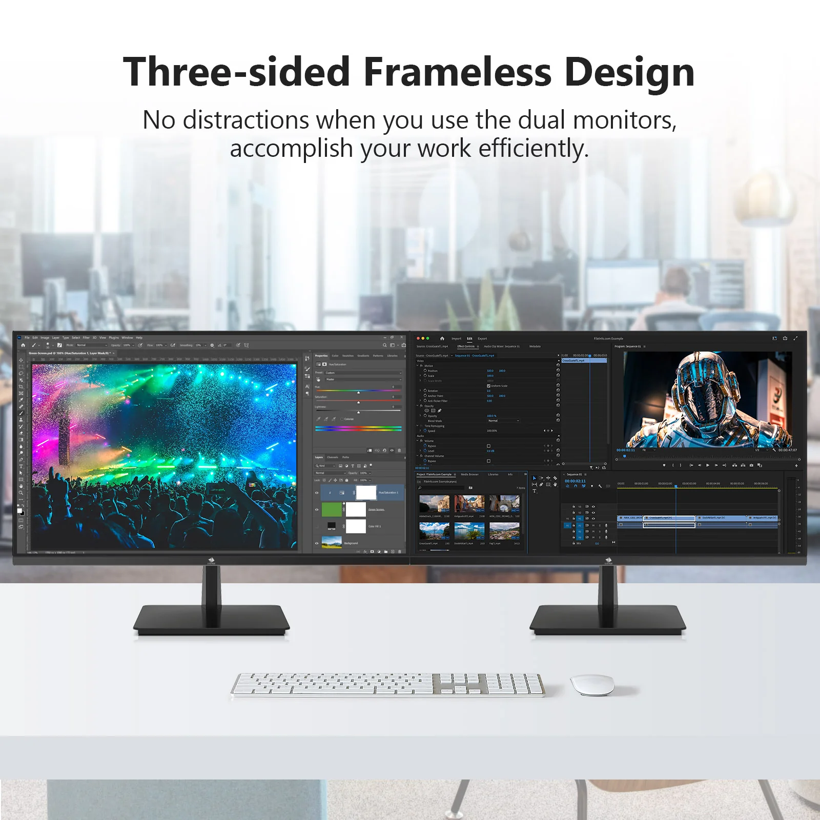 Z-EDGE U28I4K 28" 4K 144Hz IPS Eye-Care Home & Office Monitor - Image 6