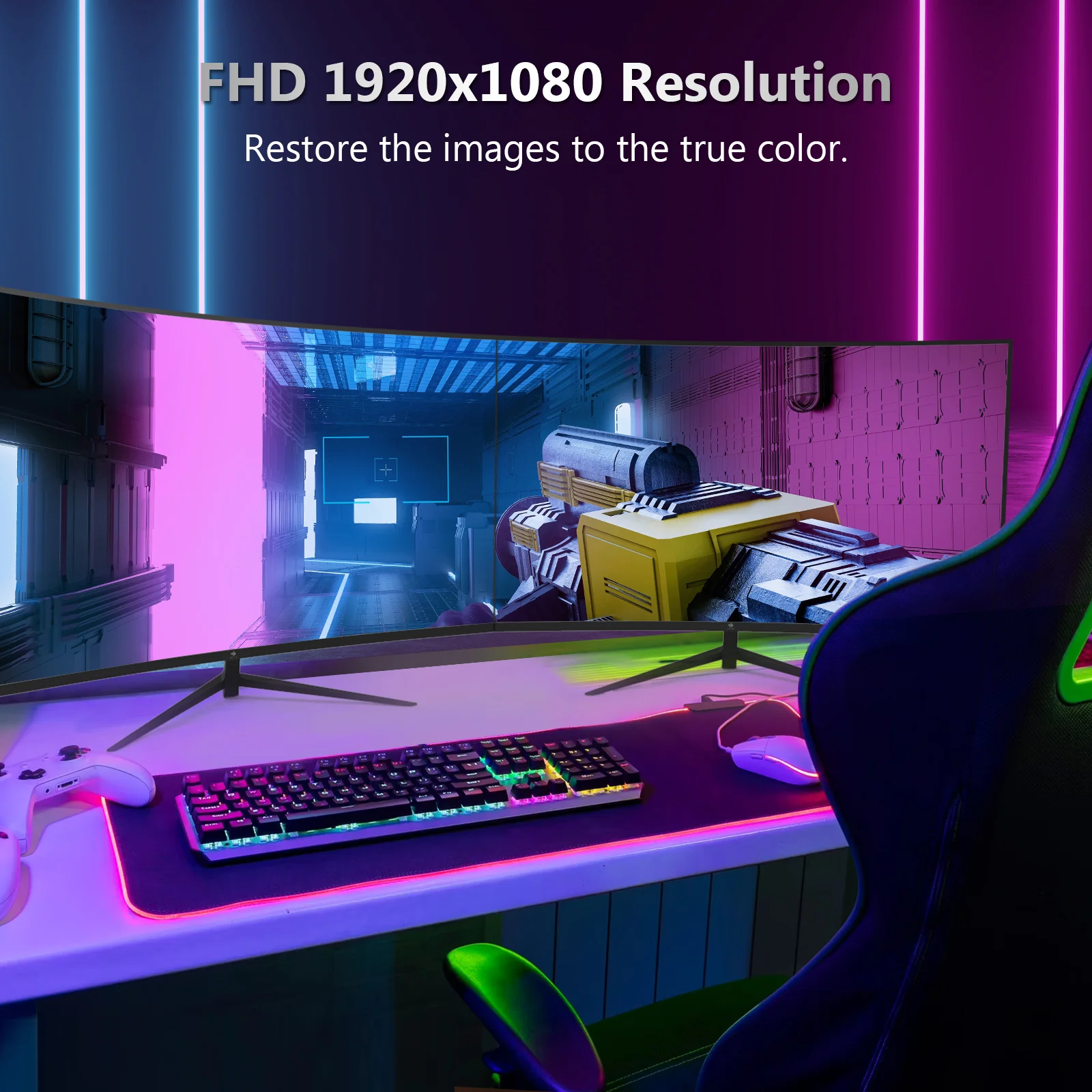 Z-EDGE UG27P 27" 280Hz Curved Gaming Monitor - Image 4