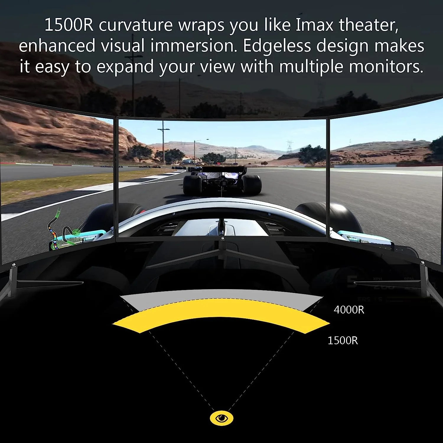 Z-EDGE UG32P 32" 240Hz Curved Gaming Monitor - Image 4