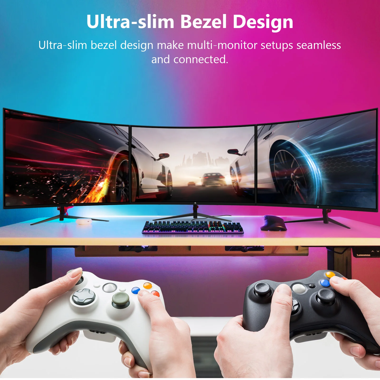 Z-EDGE UG27 27" 180Hz Curved Gaming Monitor - Image 7